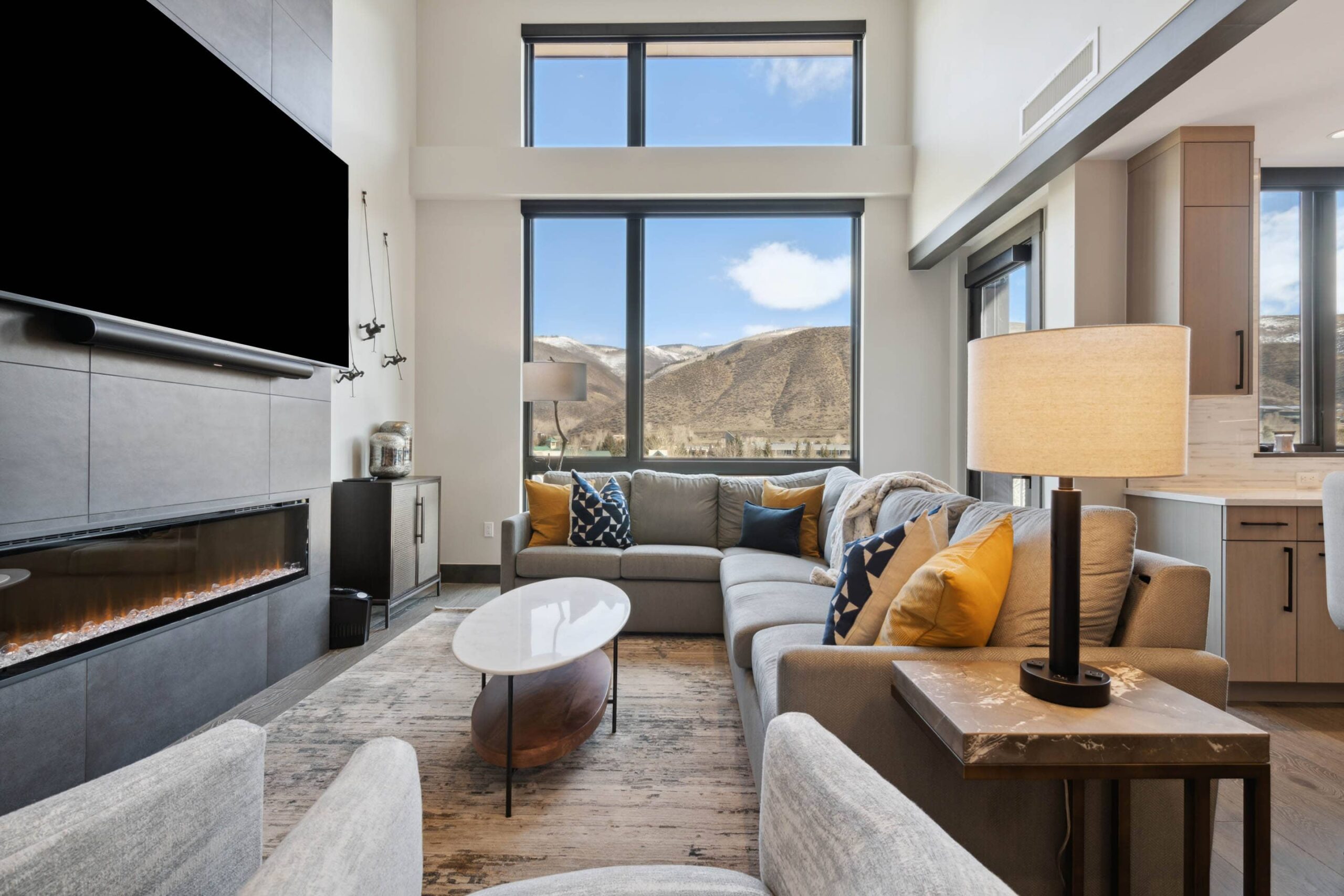 What is considered a Mountain View?