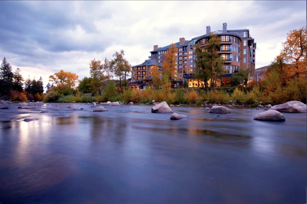 What makes a luxury destination?Riverfront Village Avon